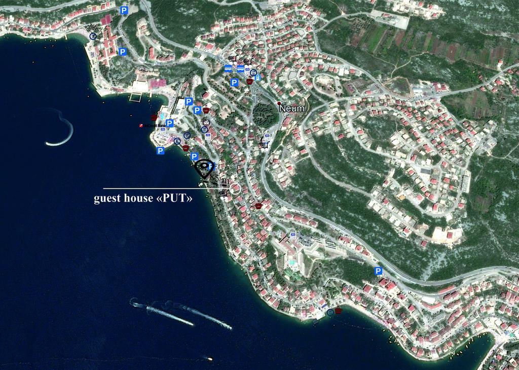 Guest House Put Neum Ngoại thất bức ảnh